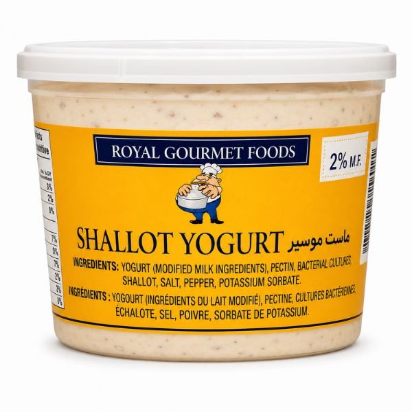 Royal Gourmet Yogurt Shallot, 907gr