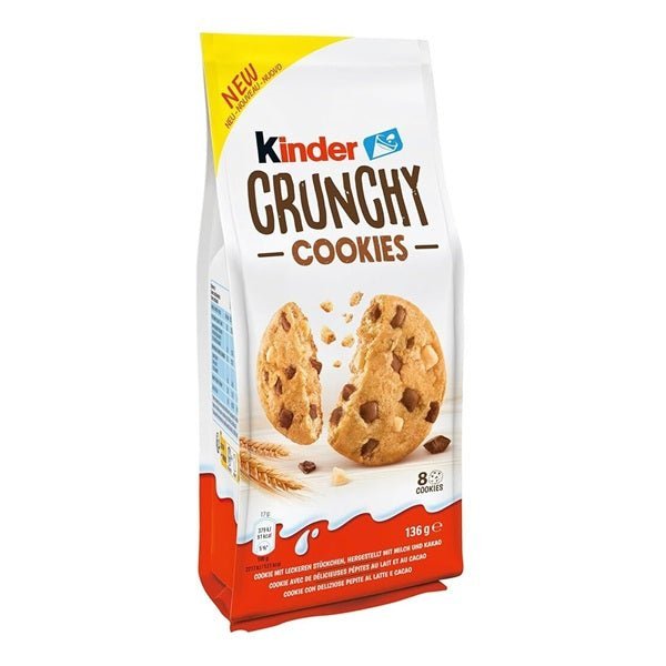 Kinder Crunchy Cookies, 136gr