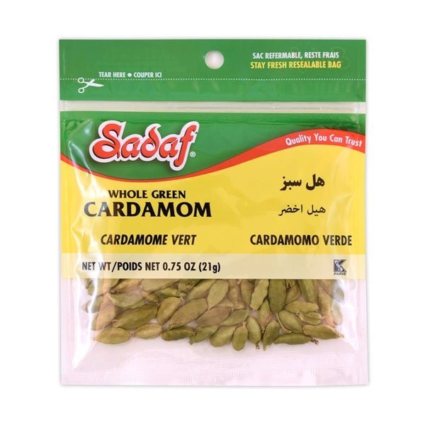 Sadaf Green Cardamom Whole, 21gr