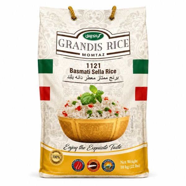 Grandis Basmati Sella Rice, 10lbs