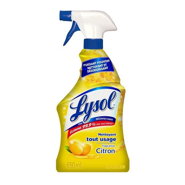 Lysol All-Purpose Cleaning Lemon, 650mL