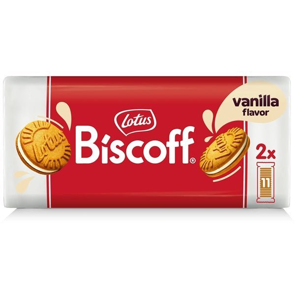 Lotus Biscoff Cookies Vanilla, 220gr