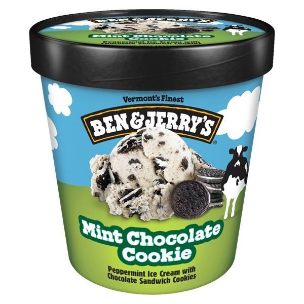 Ben and Jerry's Ice Cream Mint Chocolate, 473ml