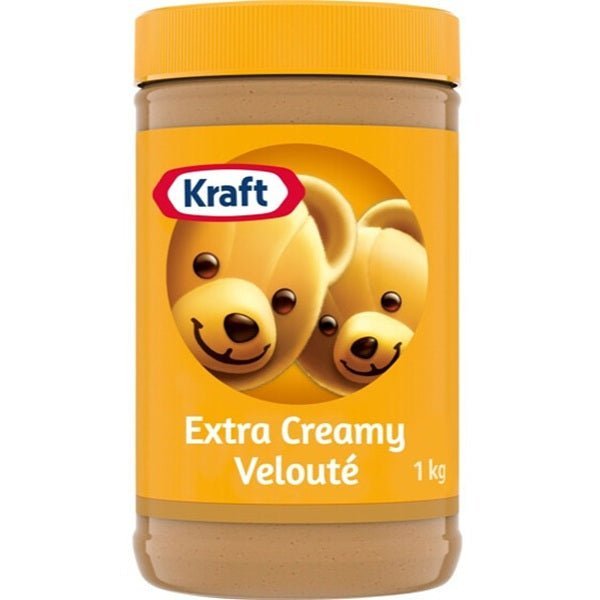Kraft Peanut Butter Extra Creamy, 1kg