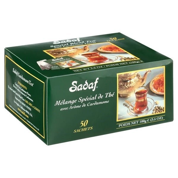 Sadaf Cardamom Tea, 50 Sachets