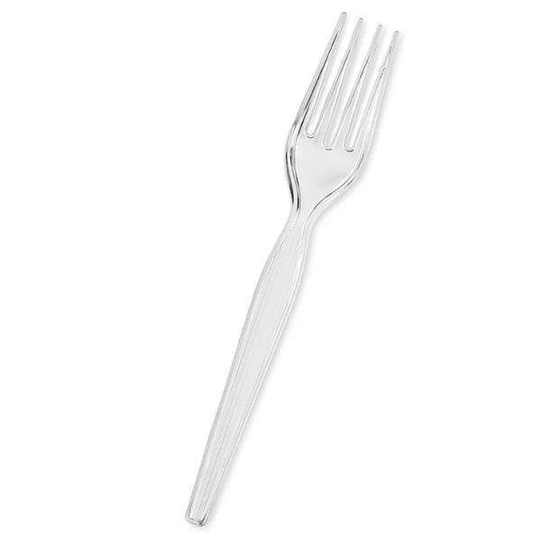 V-Plastic Forks, 25pcs
