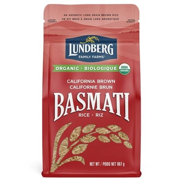 Lundberg Organic Brown Basmati Rice, 907gr