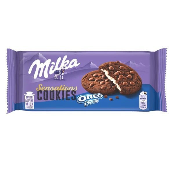 Milka Sensations Cookies Oreo Creme, 156gr
