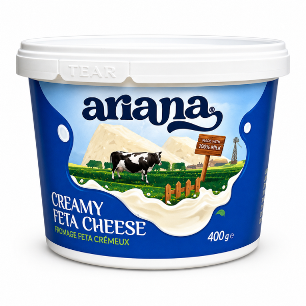 Ariana Creamy Feta Cheese, 400gr