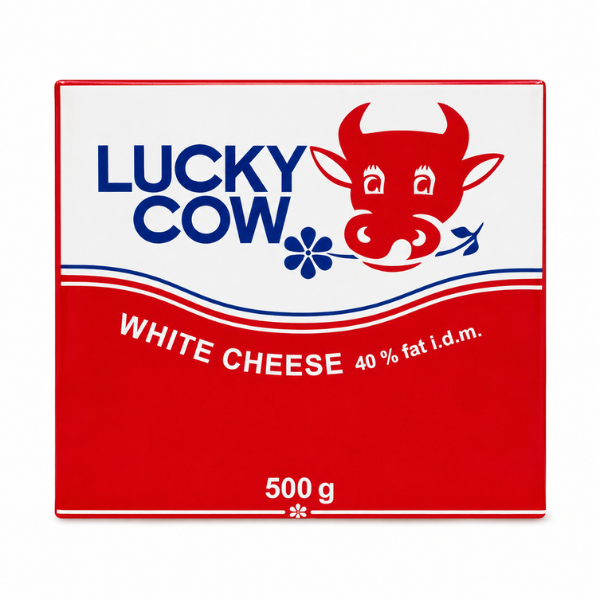 Lucky Cow White Cheese, 500gr