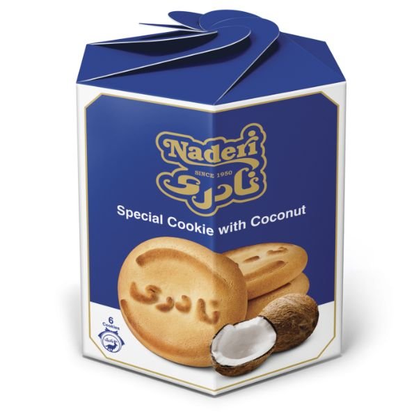Naderi Special Coconut Cookie, 6pcs