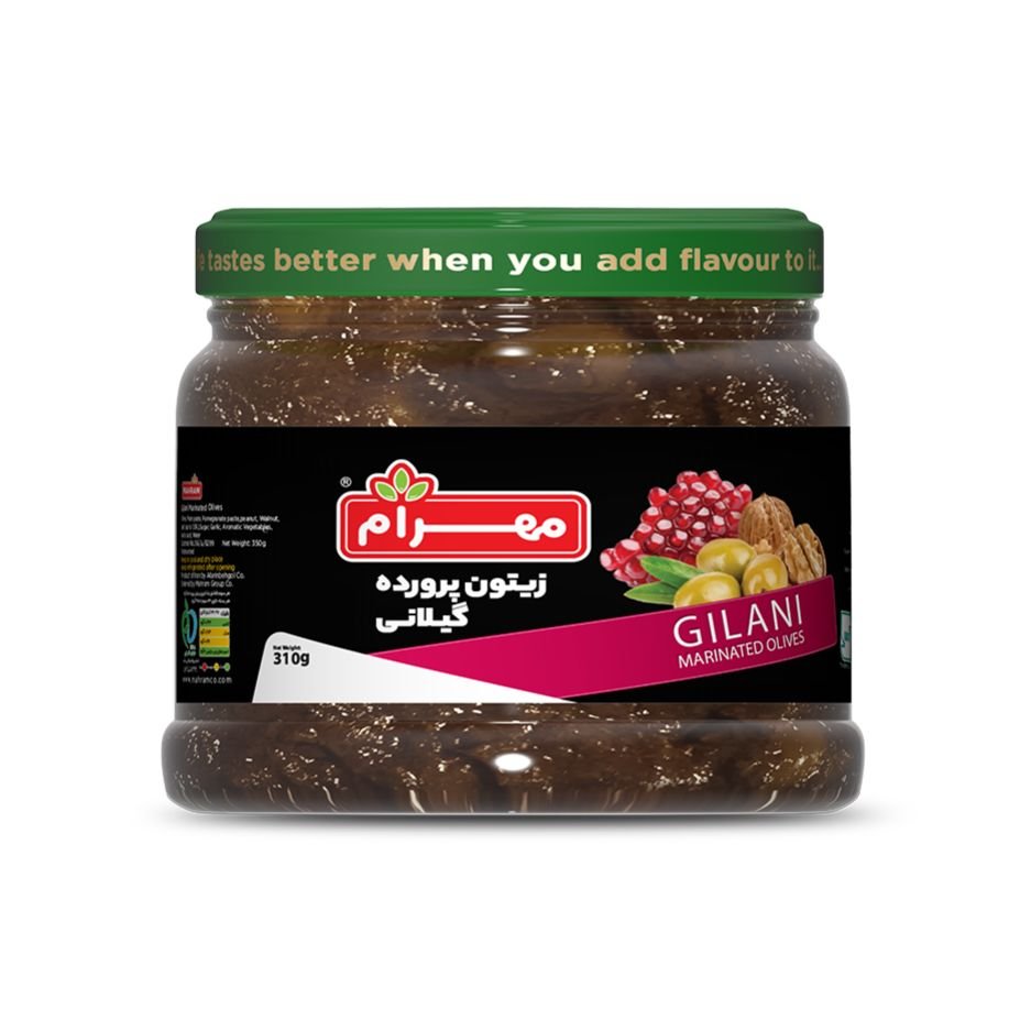 Mahram Gilani Marinated Olives, 310gr