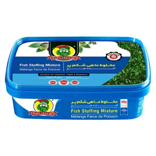 Papa Veggie Fish Stuffing Mixture, 400gr