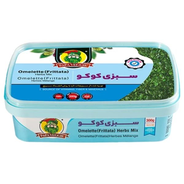 Papa Veggie Omelette Herbs(kuku) Mix, 300gr
