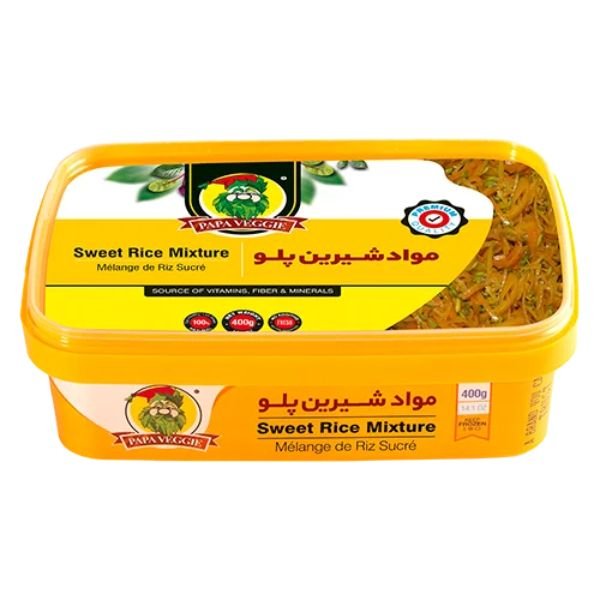 Papa Veggie Sweet Rice Mixture, 400gr