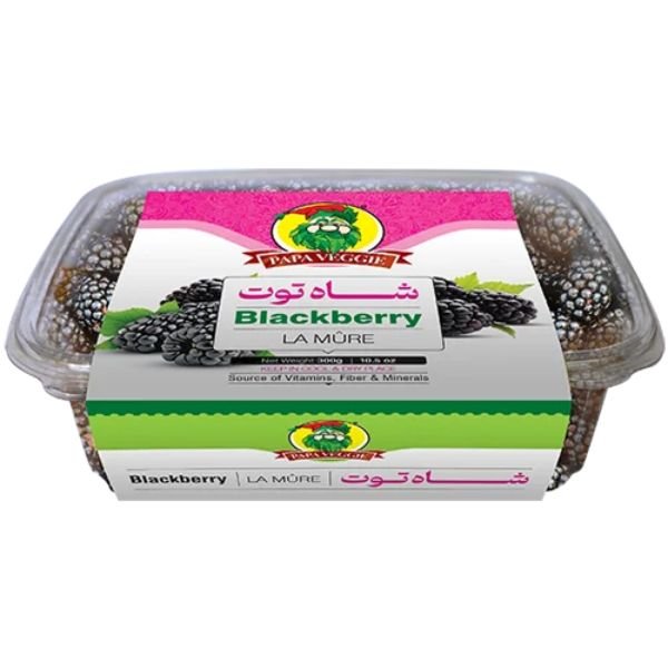 Papa Veggie Blackberry, 300gr