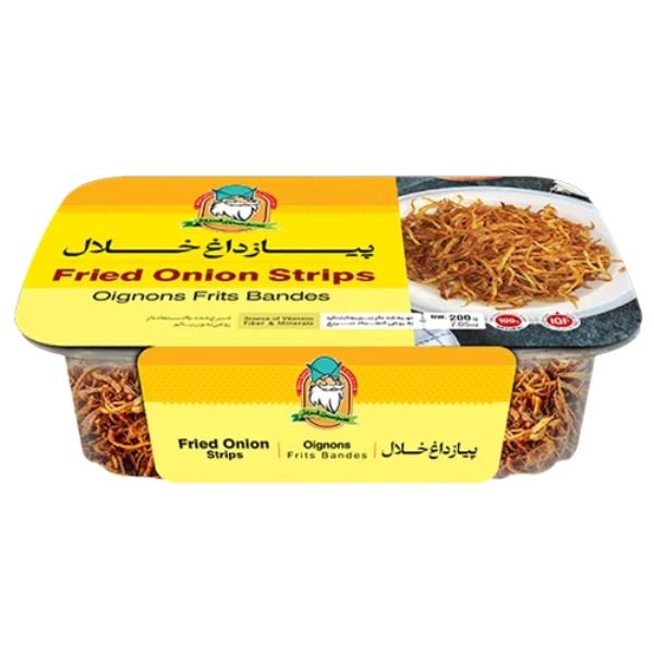 Amoo Fried Onion Strips, 200gr