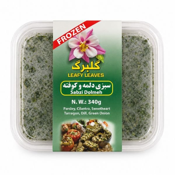 Golbarg Frozen Dolmeh Vegetables, 340g