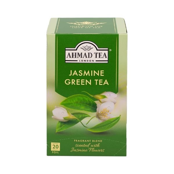 Ahmad Tea Jasmine Green Tea, 20pcs