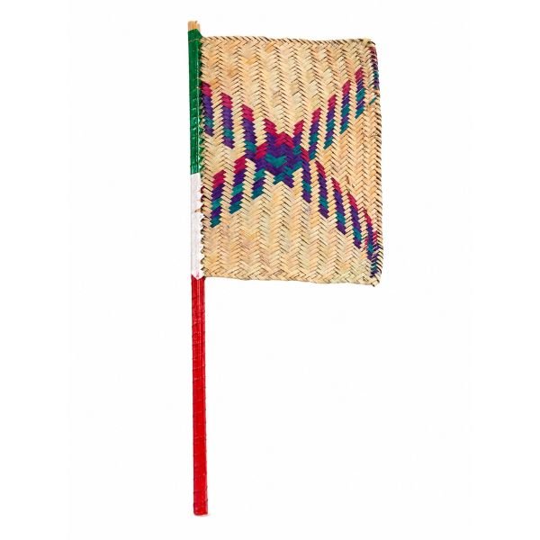 Straw Hand Fan pcs
