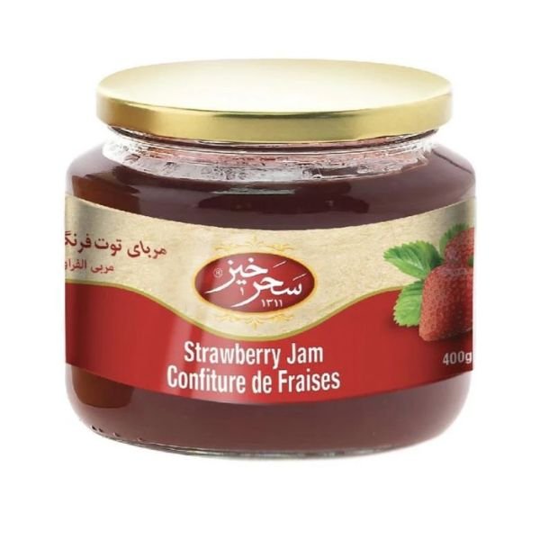 Saharkhiz Strawberry Jam, 400gr