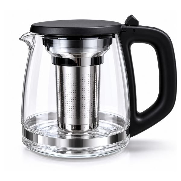 V-Glass Tea Pot