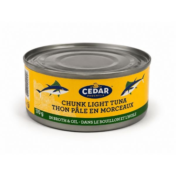 Cedar Chunky Light Tuna, 170gr