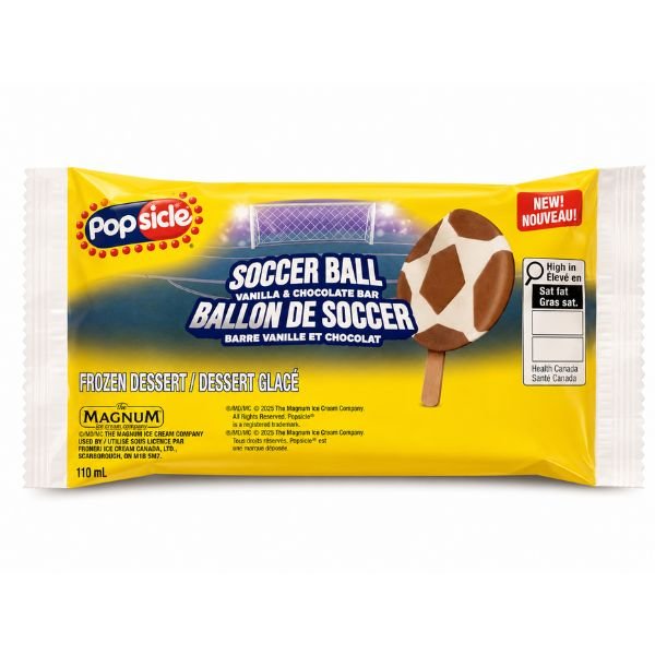 Popsicle Soccer Ball, 100mL
