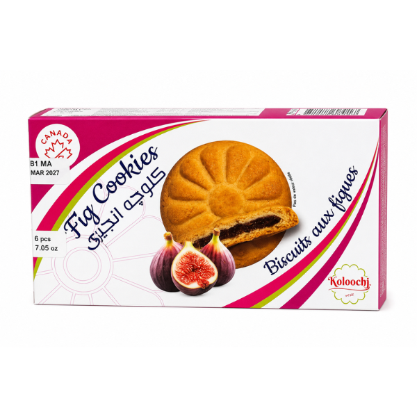 Koloochi Fig Cookies, 4pc