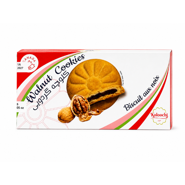 Koloochi Walnut Cookies, 4pc