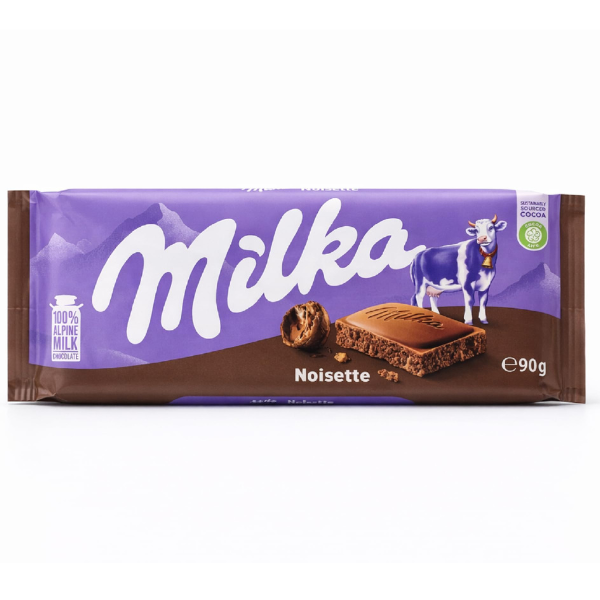 Milka Chocolate Noisette, 90gr