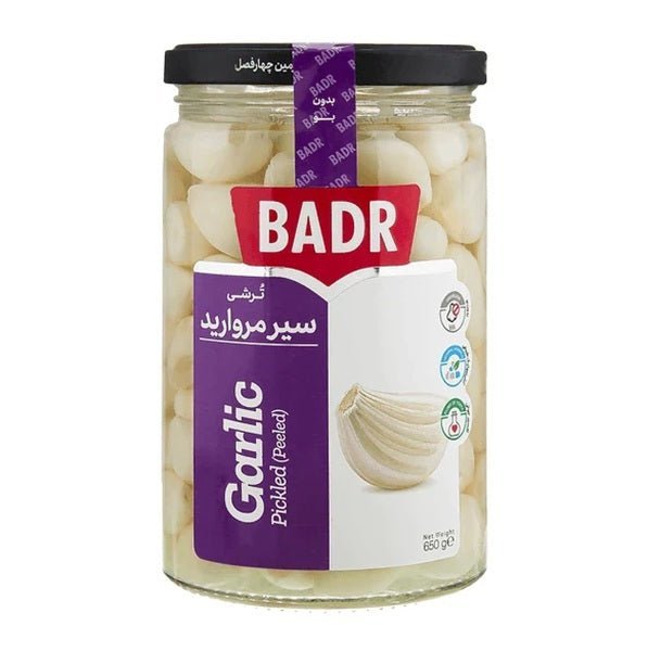 Badr Garlic Morvareed Pickled, 650gr