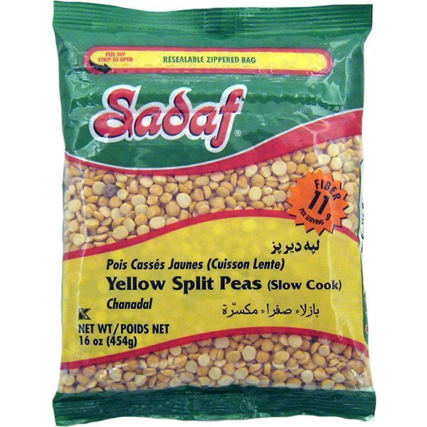 Sadaf Yellow Split Peas, 454gr