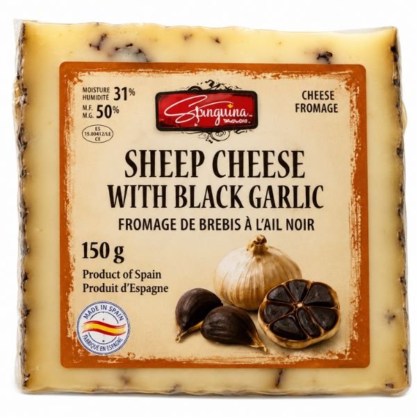 Spagnia Garlic Sheep Cheese, 150gr