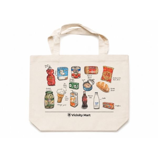 Vicinity Mart Linen Tote Bag