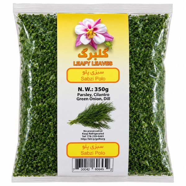 Golbarg Sabzi Polo, 350gr