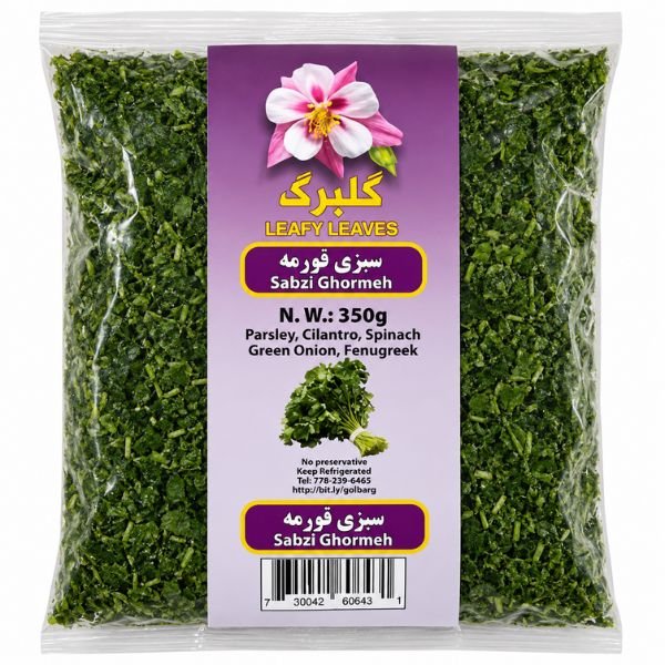 Golbarg Sabzi Ghormeh, 350gr