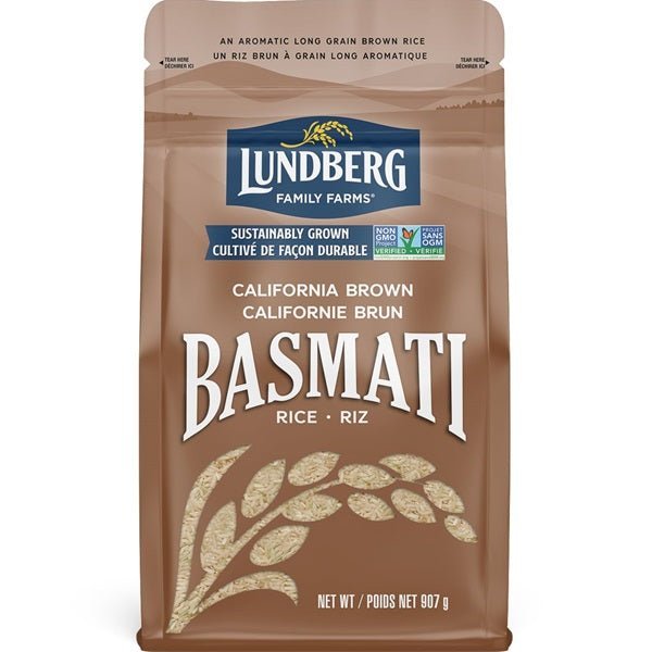 Lundberg Organic California Brown Basmati Rice, 907gr