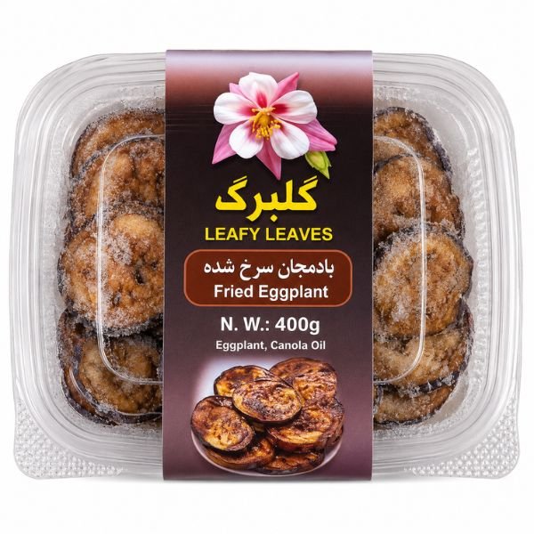 Golbarg Fried Eggplant, 400gr