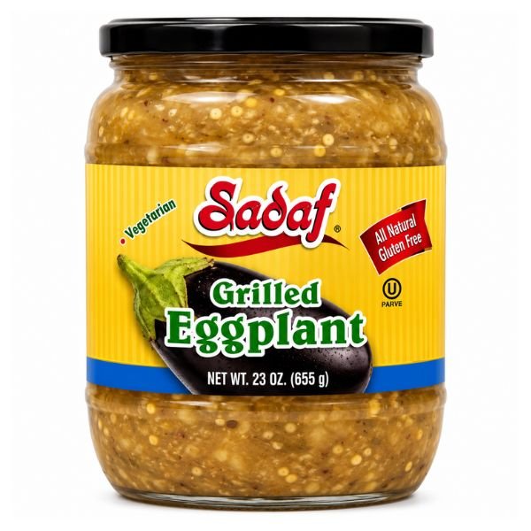 Sadaf Grilled Eggplant, 655g