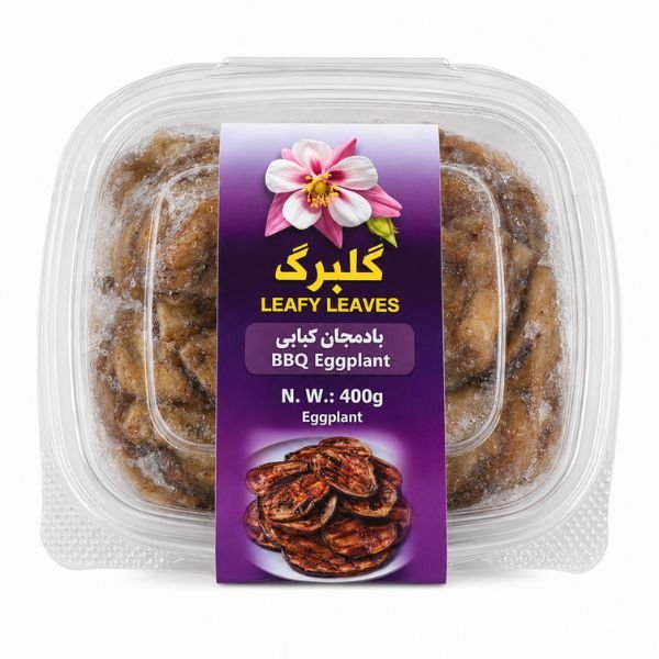 Golbarg BBQ Eggplant, 400gr
