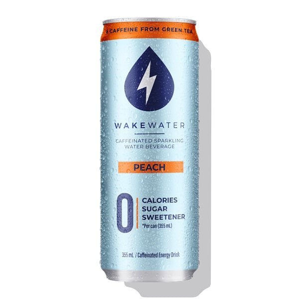 Wake Water Peach Water Beverage, 355ml