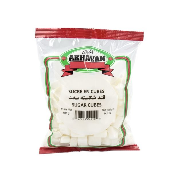 Akhavan White Cube Sugar, 400gr