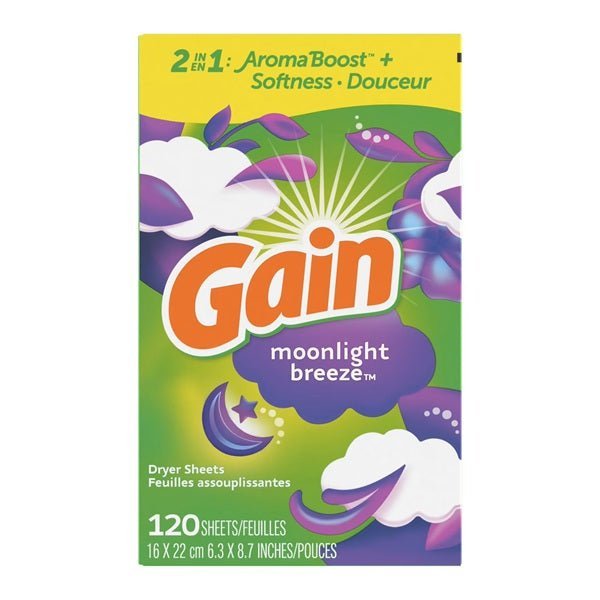 Gain Dryer Sheets, 120ct