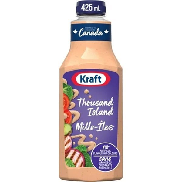 Kraft Thousand Island Salad Dressing, 425ml