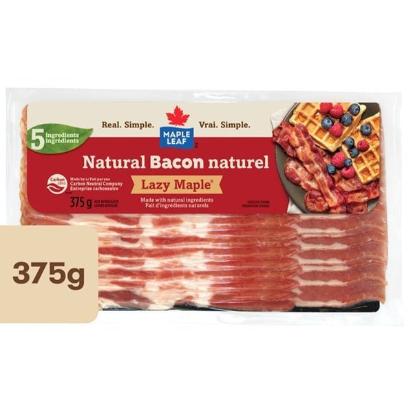Maple Leaf Lazy Bacon, 375gr