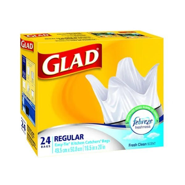 Glad Clear Kitchen Bag, 24ct