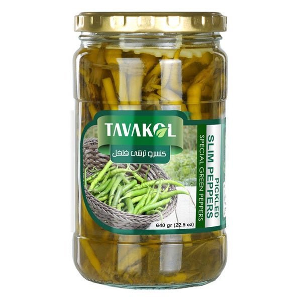 Tavakol Slim Peppers Pickled, 700gr