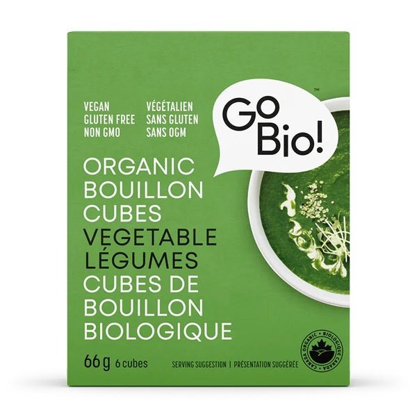 Go Bio Vegetable Organic Bouillon, 6 cubes